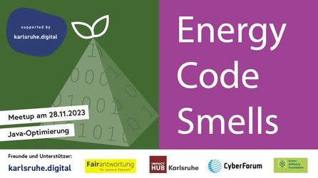 Einladung zu Green Software Development Karlsruhe: Energy Code Smells