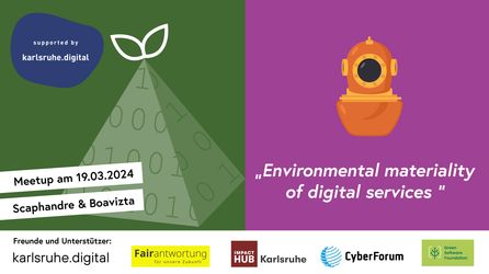 Veranstaltungshinweis Green Software Development am 19.3.2024 Scaphandre und Boavizta