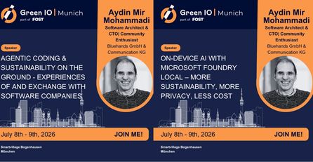 Vorträge von Aydin Mir Mohammadi: Agentic Coding und On-Device AI
