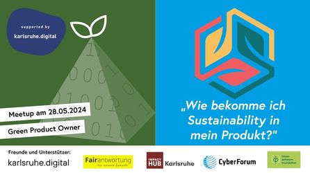 Veranstaltungshinweis auf Green Software Development Event: Wie bekomme ich Sustainablility in mein Produkt 05-25