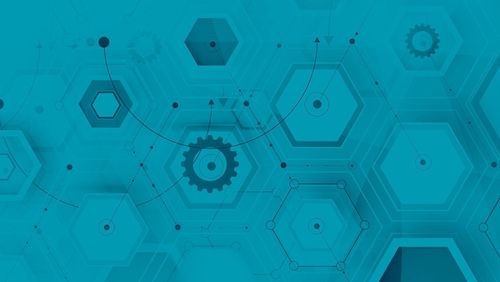 Lesen Sie mehr zu Langlebige, robuste und evolvierbare Software – Anregungen für Entwicklungsleiter:innen Symbobild für komplexe Softwarelösungen: Zahnräder und Zeichen die ineinander greifen