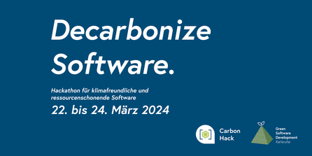 Veranstaltungshinweis zum Hackathon im März 2024