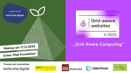 Einladung zum GSDKA-Event: Von Carbon Aware Computing zu Grid Aware Computing,