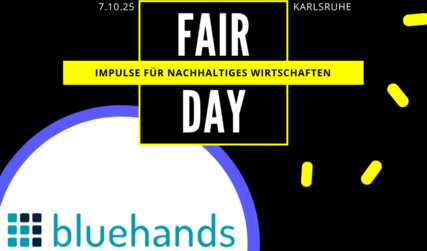 FairDay für eine zukunftsfähige Wirtschaft, bluehands ist Sponsor