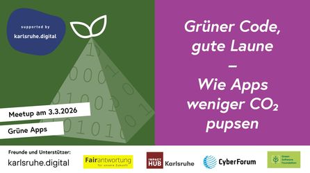 Veranstaltungshinweis auf Green Software Development am 03.03.2026 zum Thema Mobilie Apps klimafreundlich entwickeln
