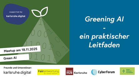 Veranstaltungshinweis Green Software Development: Greening AI - ein praktischer Leitfaden