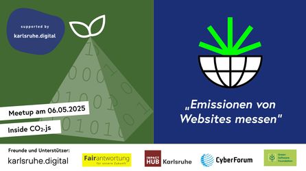 Veranstaltungshinweis auf Green Software Development am 6.5.2025: Emissionen von Websites messen