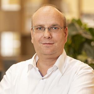 Andreas Wiesinger im bluehands-Büro
