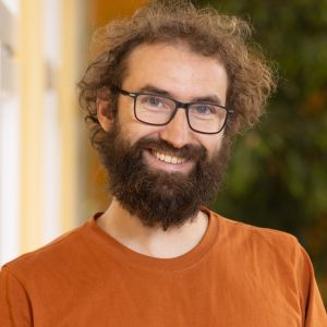 Marcel Weigel im bluehands-B&uuml;ro